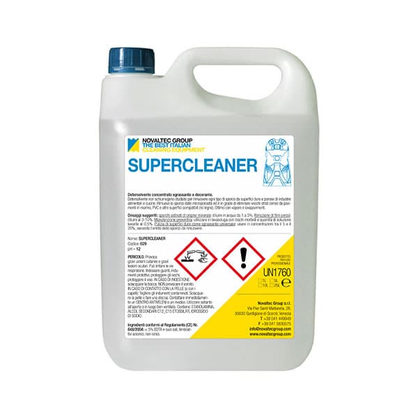 Detergente pavimenti - SUPERCLEANER - Novaltec Group